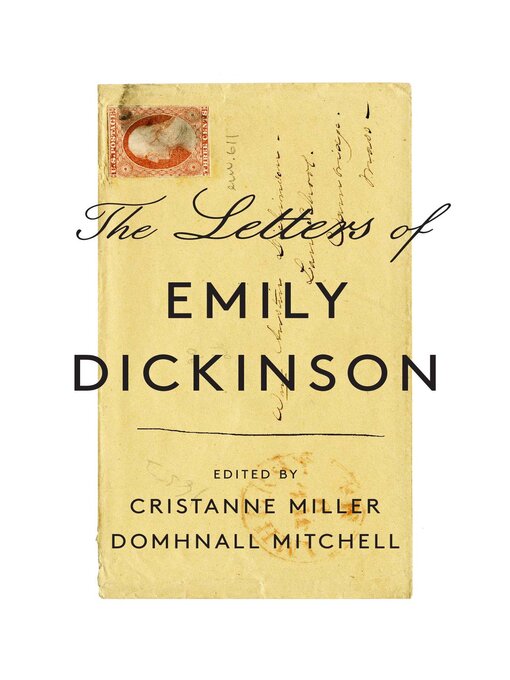 Title details for The Letters of Emily Dickinson by Emily Dickinson - Wait list